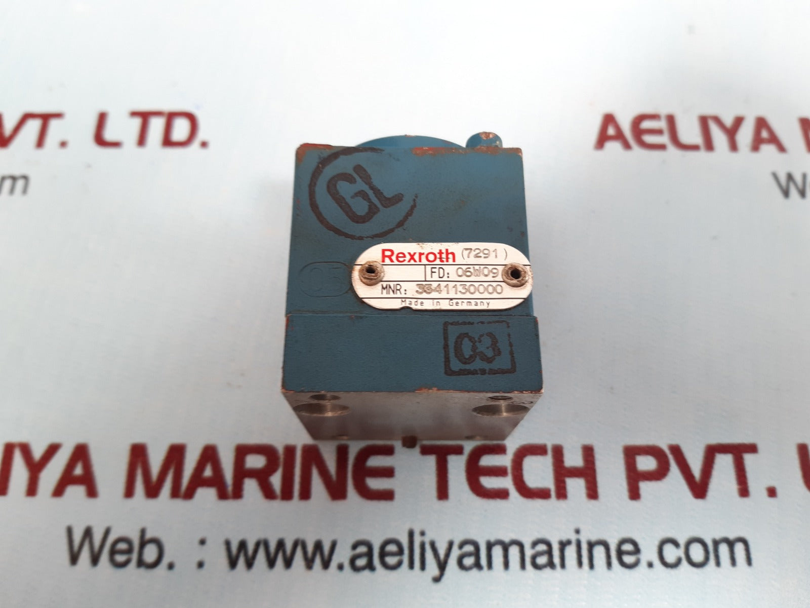 Rexroth 3341130000 Pneumatic Control Valve 06W09