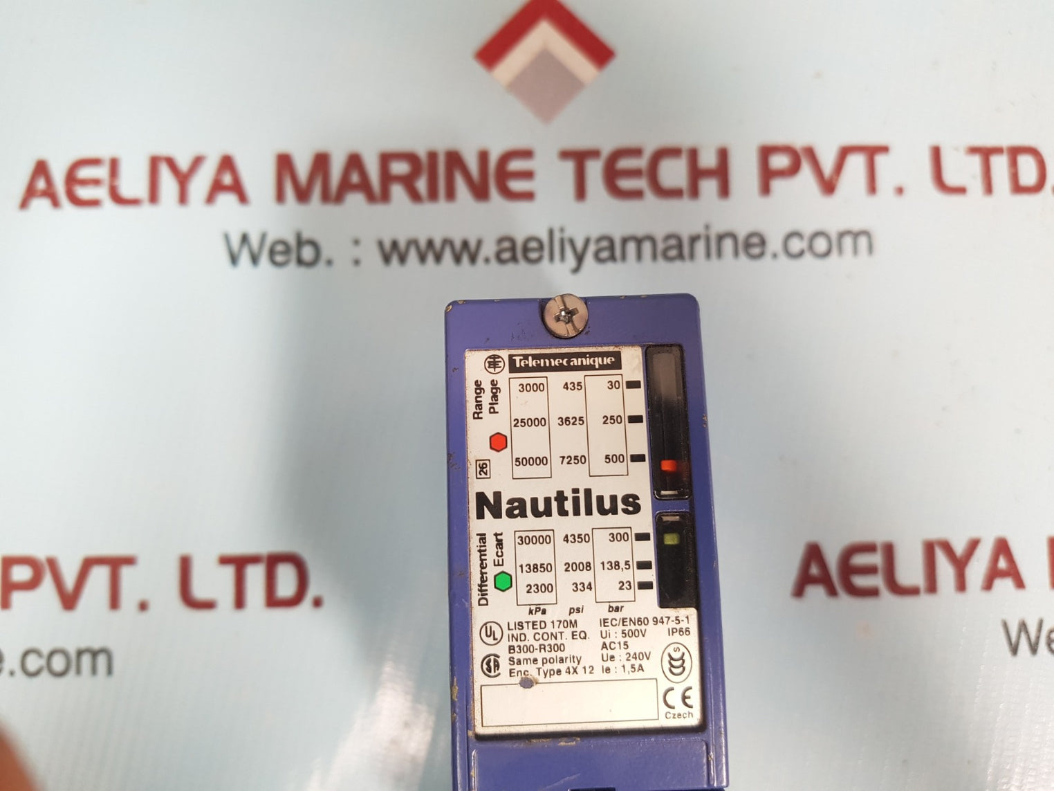 Telemecanique Nautilus Xmlb500D2S11 Pressure Switch