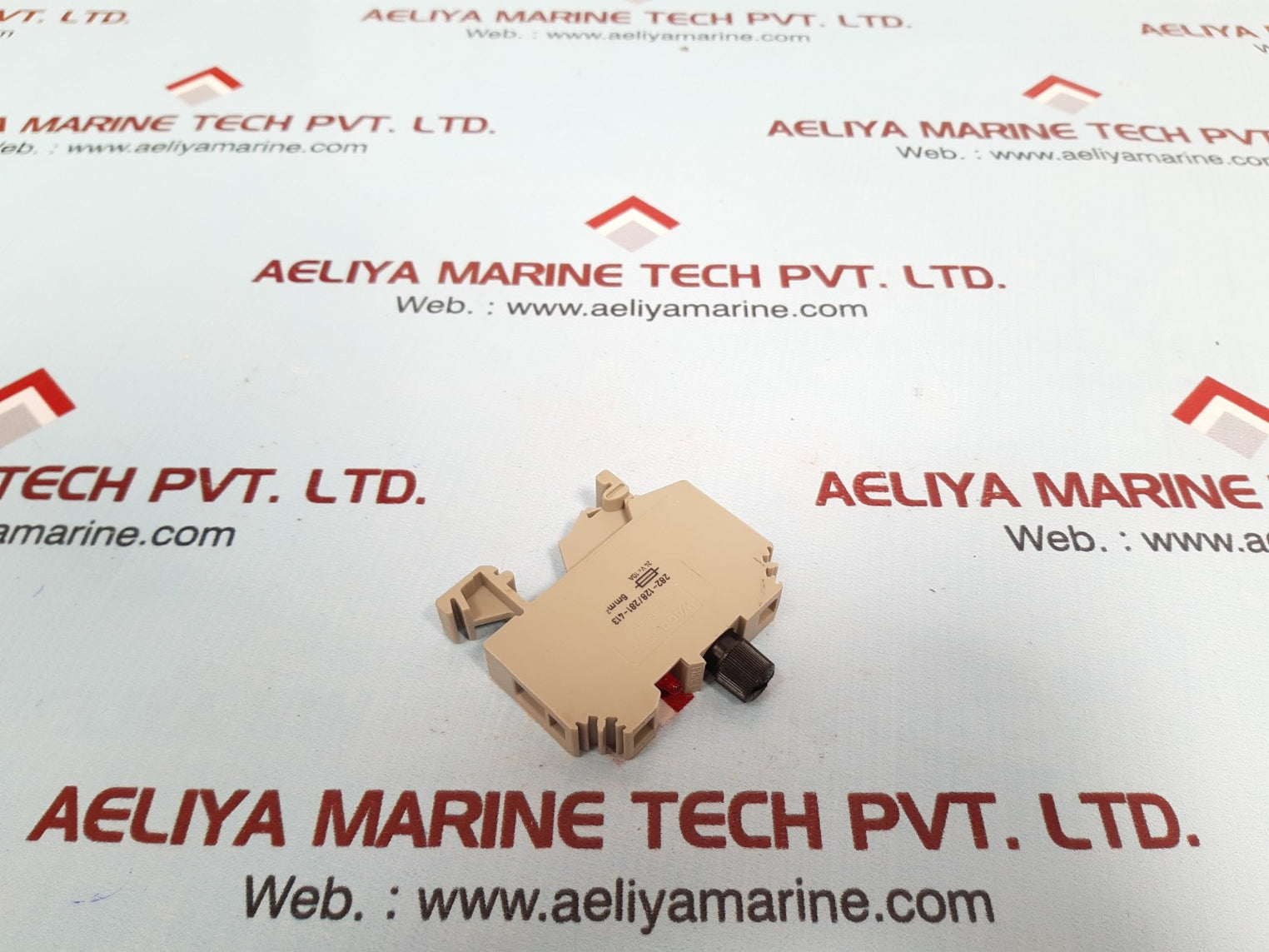 Wago 282-128/281-413 Conductor Fuse Terminal Block