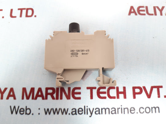 Wago 282-128/281-413 Conductor Fuse Terminal Block