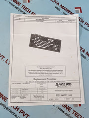Membrane key switch matrix i301-000021-01