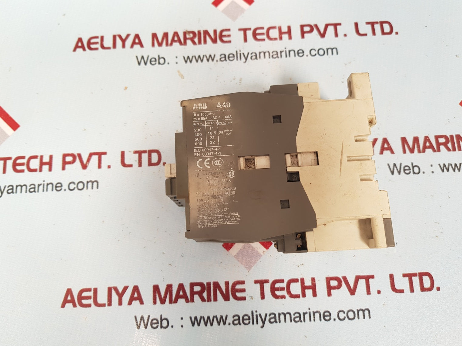 Abb A40-30-10 Contactor 415-440V 50Hz/440-460V 60Hz