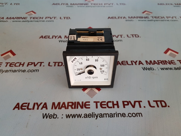 Deif dq72-c x10 rpm meter