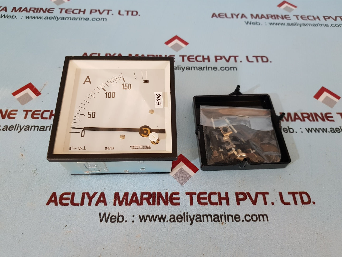 Weigel wq96rs amperemeter 0-150/300a