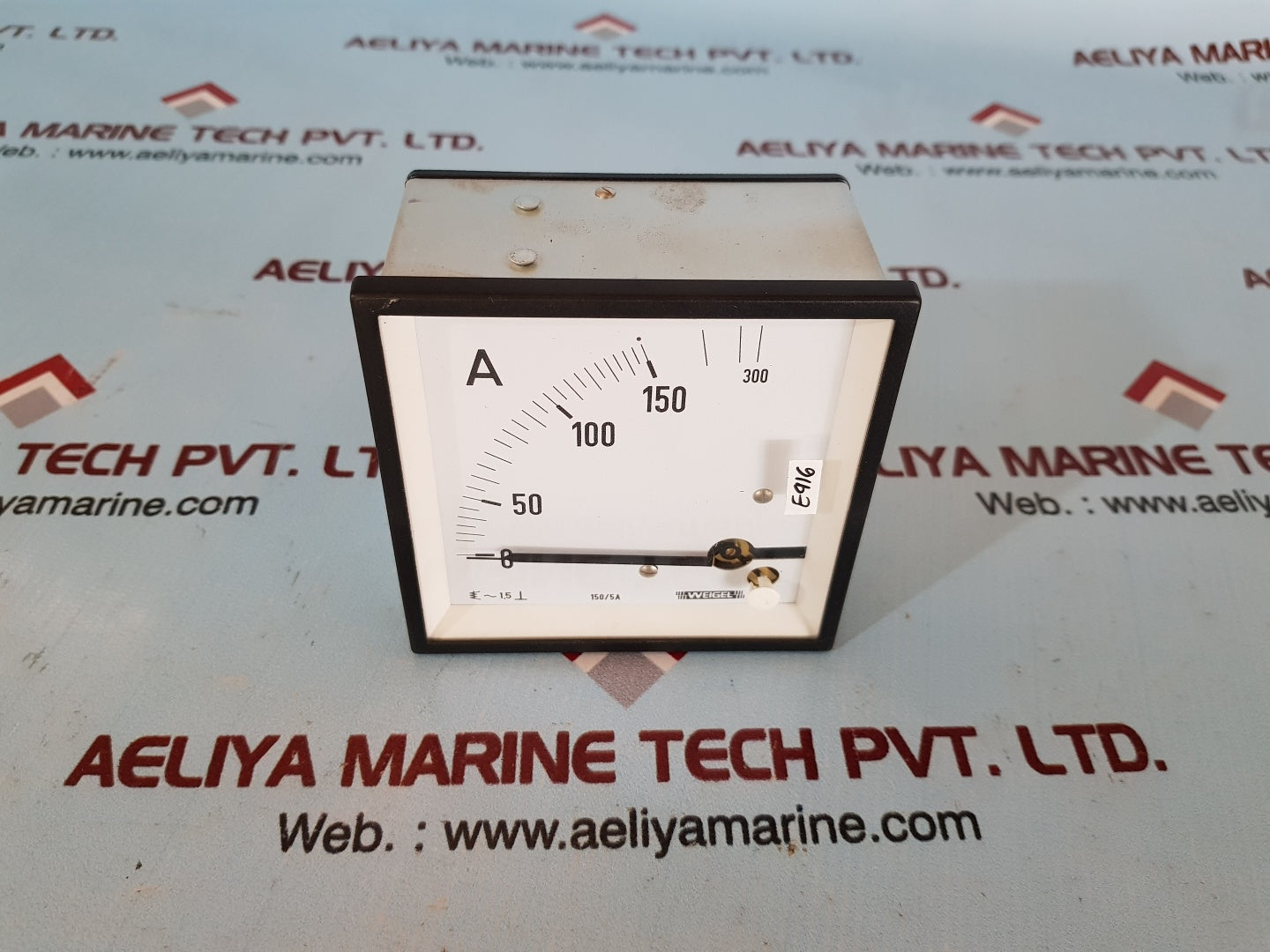Weigel wq96rs amperemeter 0-150/300a
