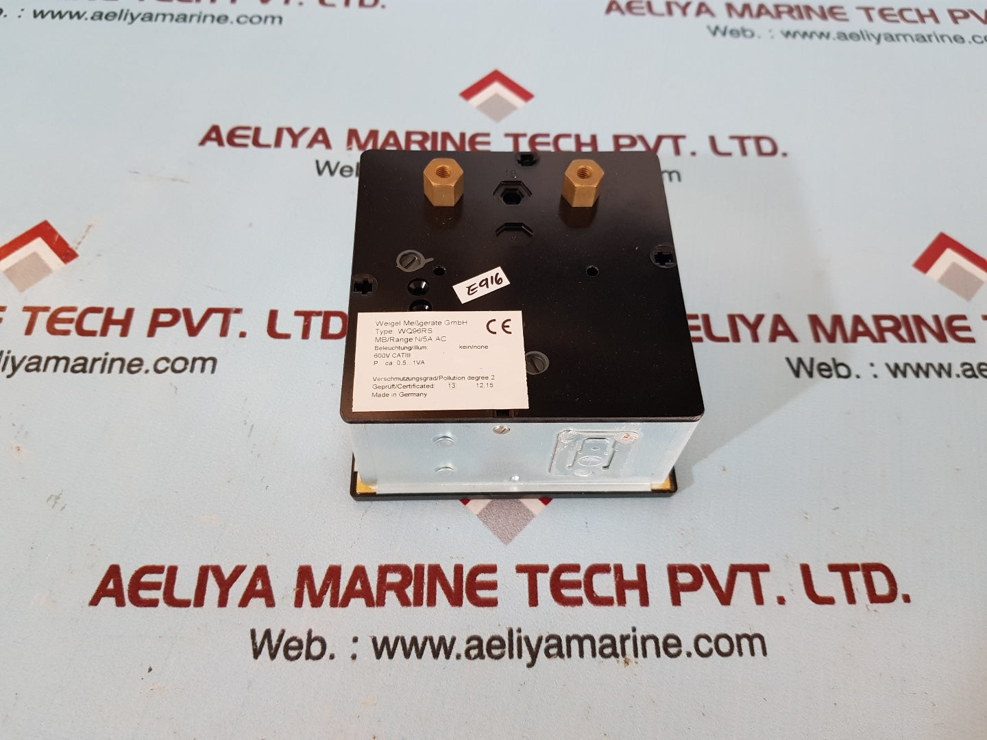 Weigel wq96rs amperemeter 0-150/300a