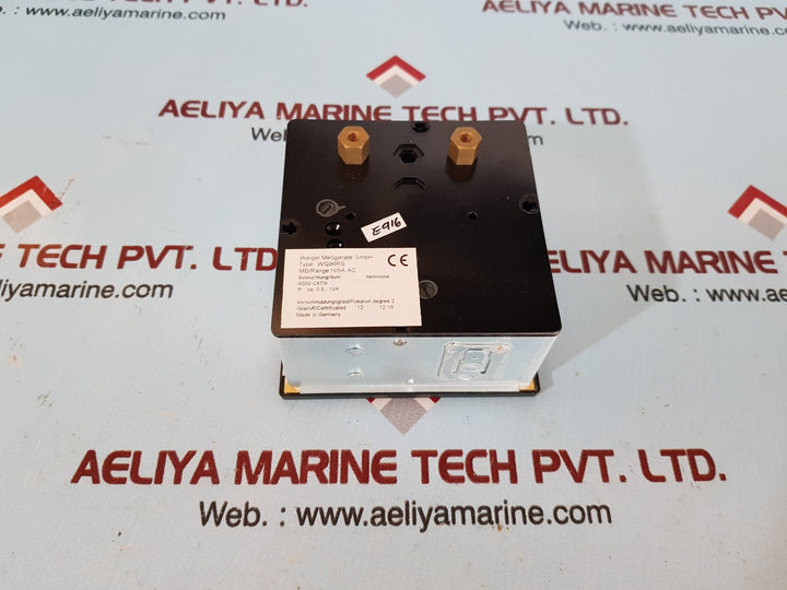 Weigel wq96rs amperemeter 0-150/300a