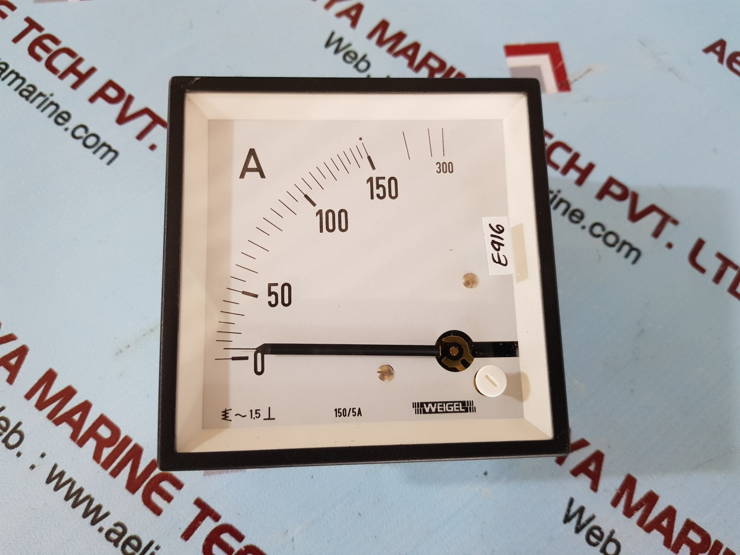Weigel wq96rs amperemeter 0-150/300a