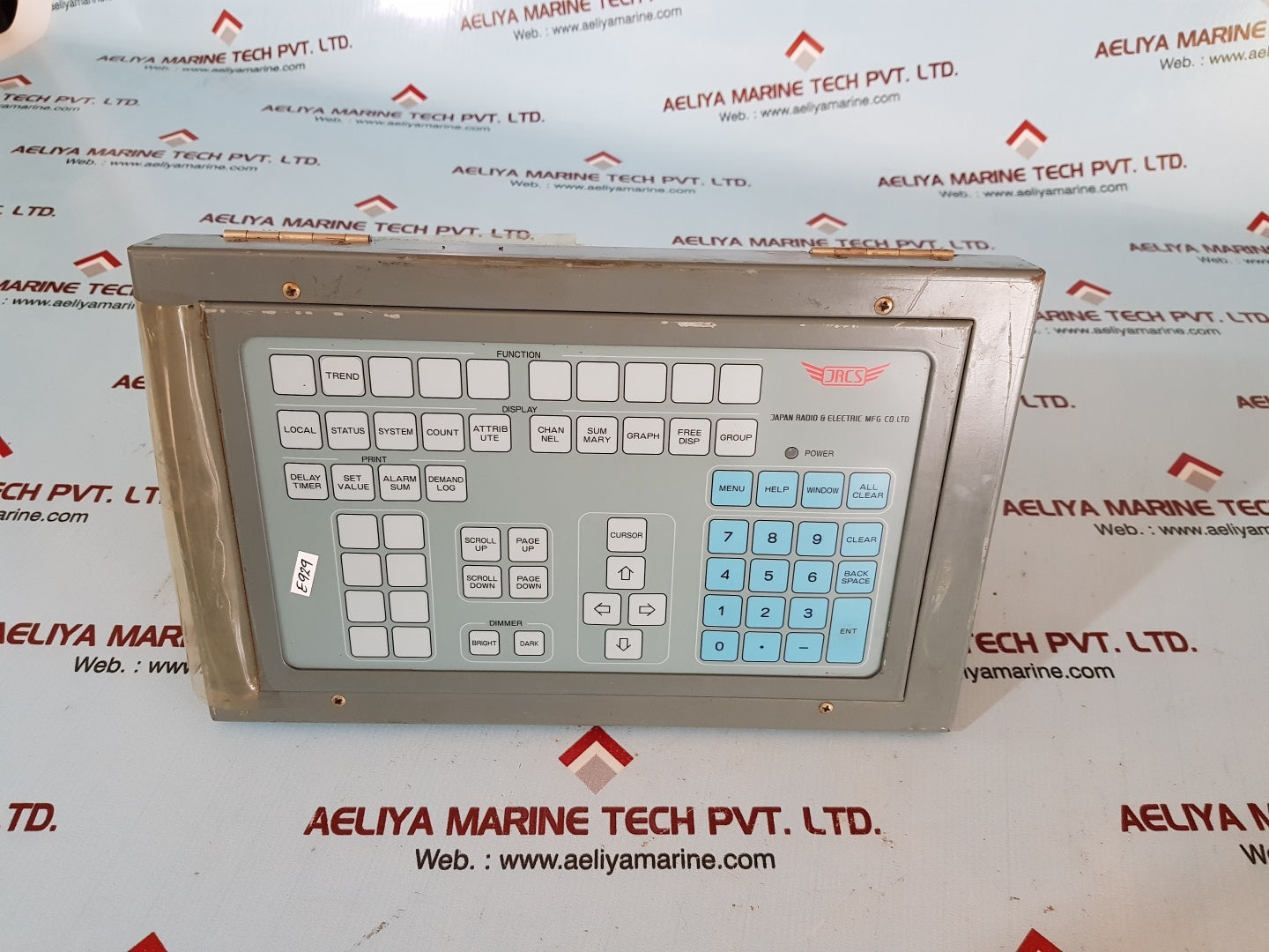 Jrcs jsd-160v monitor control system sms-u240a-5 operation panel