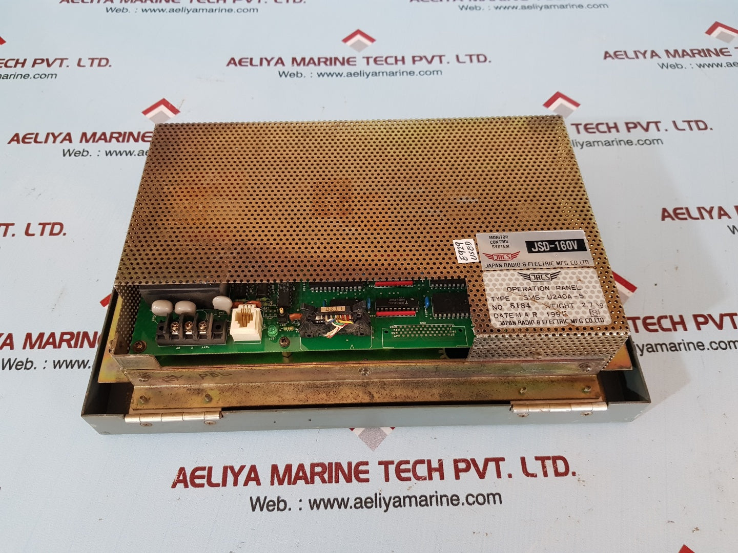 Jrcs jsd-160v monitor control system sms-u240a-5 operation panel