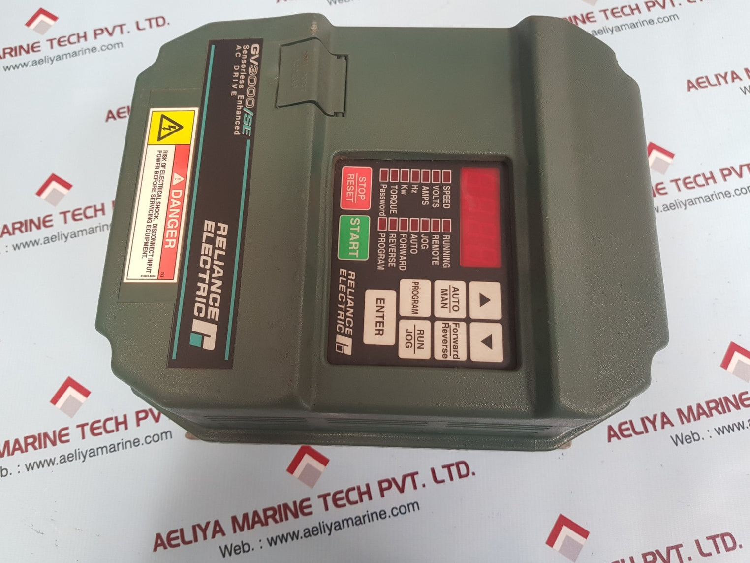 Reliance gv3000/se 5v4151 ac drive 5hp/4.0kw