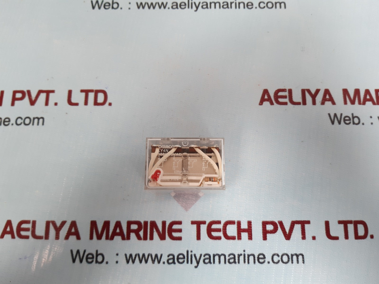 Lot Of 5X Omron Ly4N General Purpose Relay Ly4 4Pdt 100Vac Coil