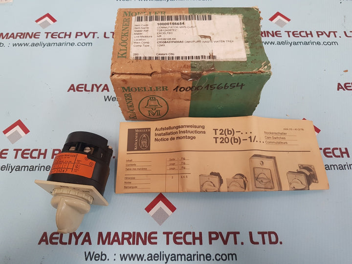 Klockner-moeller T2B-1-24267 Cam Switch