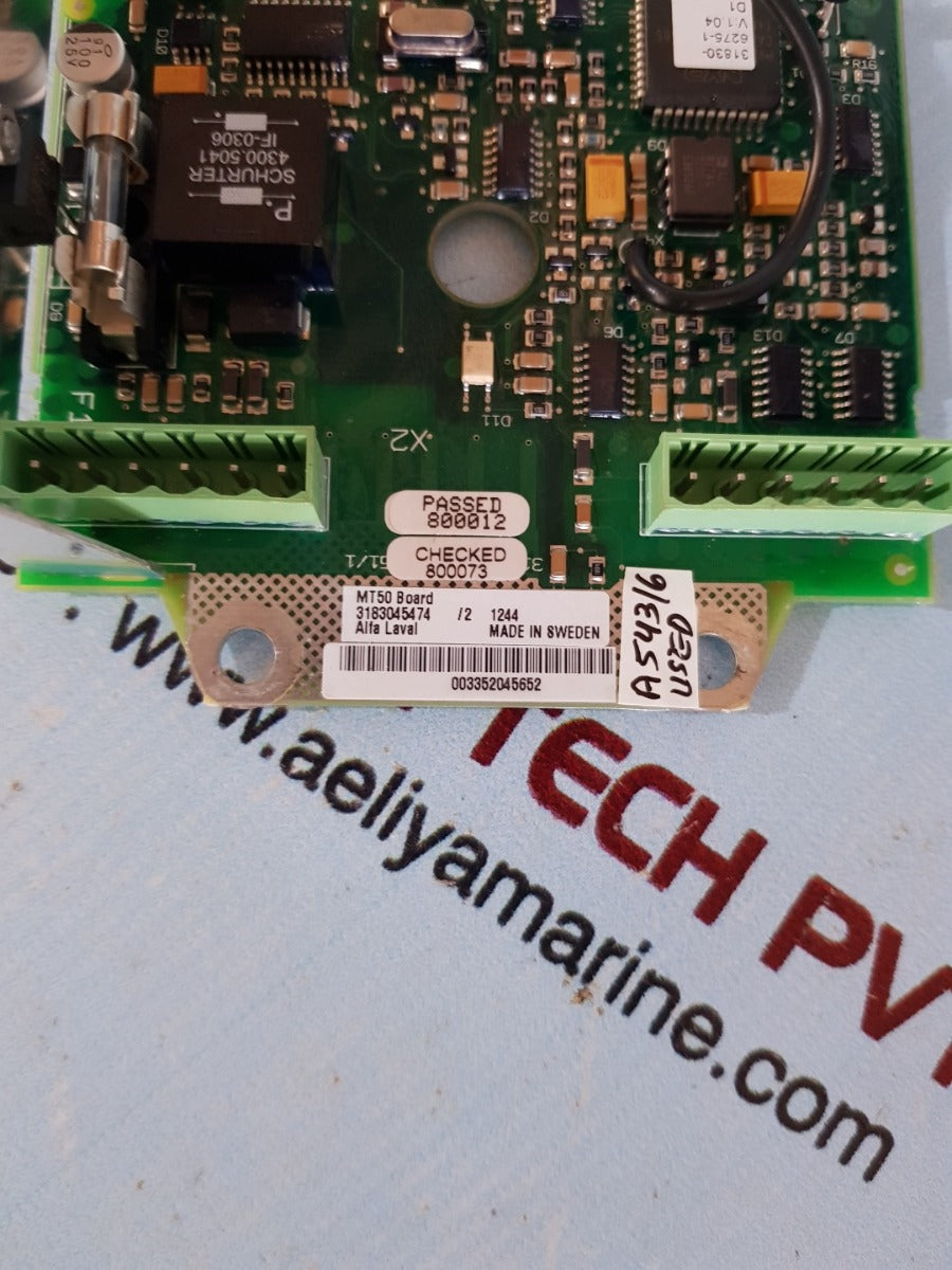 Alfa laval Mt50 board 3183045474/2