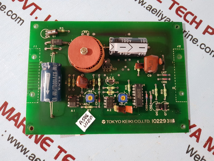 Tokyo keiki 10229 3112 pcb card