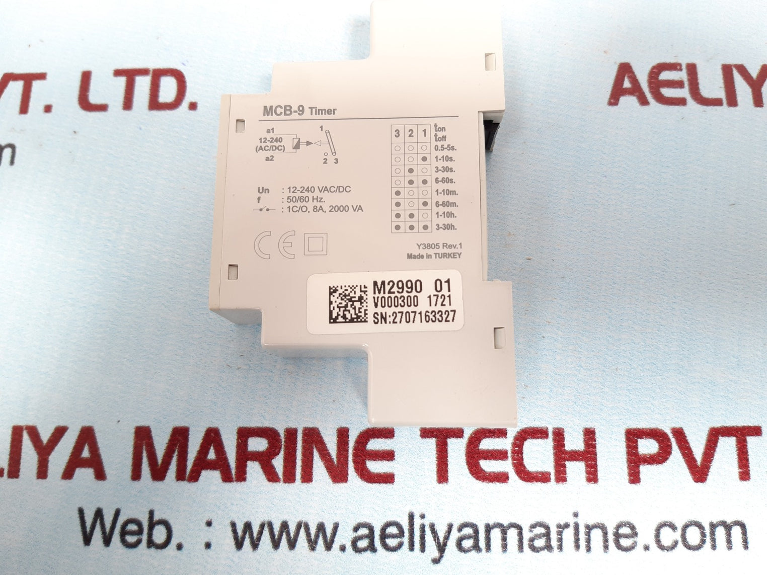 Entes mcb-9 time relay