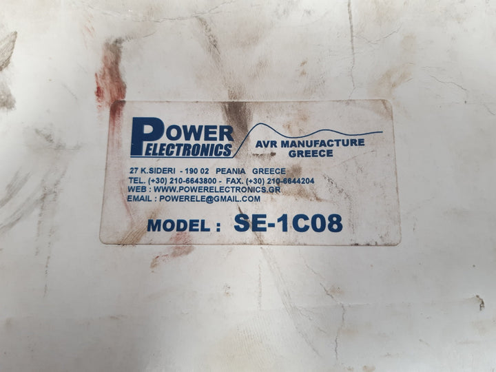 Power electronics se-1c08 universal avr
