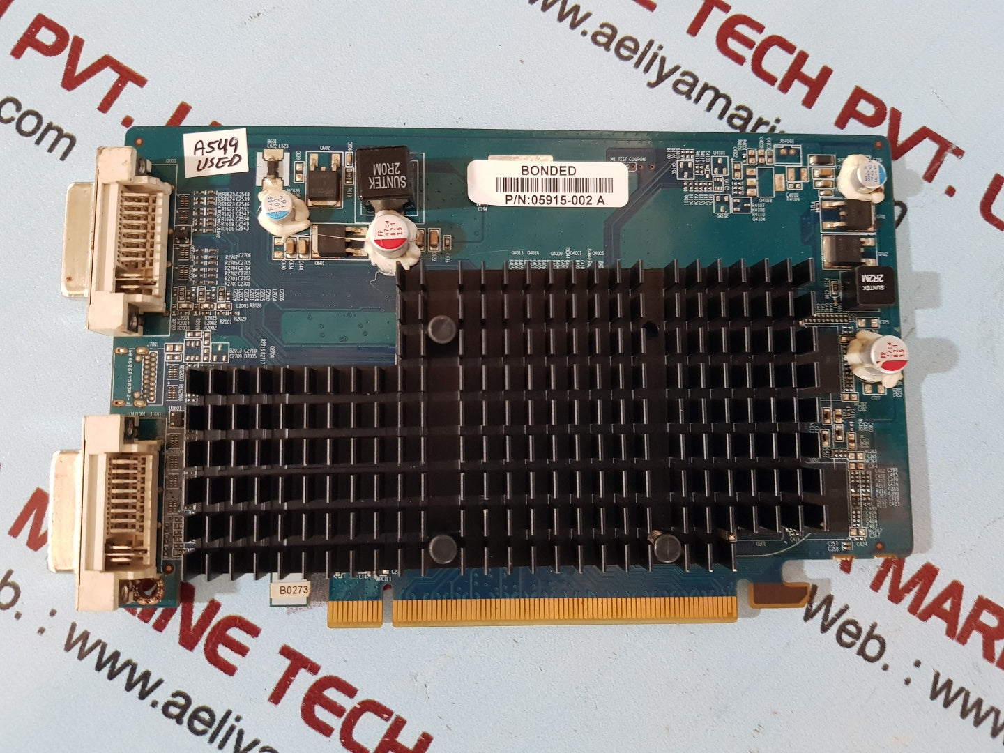 Sapphire radeon hd5450 1g ddr3 pci-e dual dvi-i pcb card