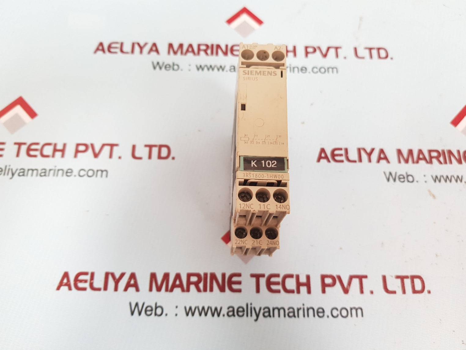 Siemens Sirius 3Rs1800-1Hw00 Coupling Relay 24-240 Ac/Dc