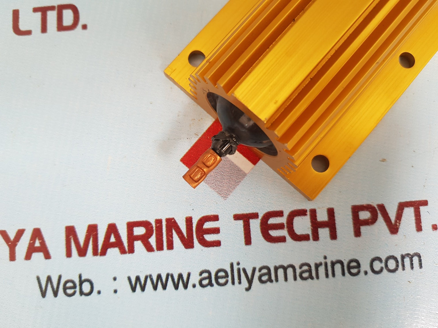 Arcol nhs300f aluminum housed resistor