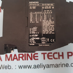 Siemens 3Tf4111-oa Contactor Aux Contacts A600/P600