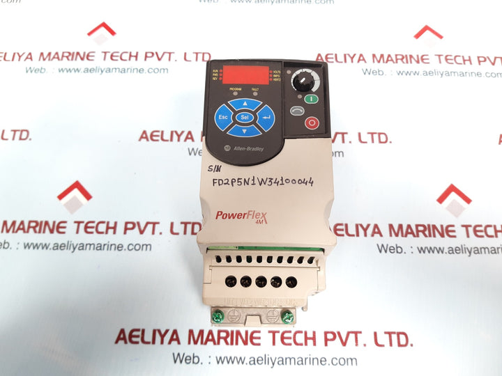 Allen Bradley 22F-d2P5N113 Ser.A Power Flex 4M Ac Drive 0.75Kw/1.0Hp