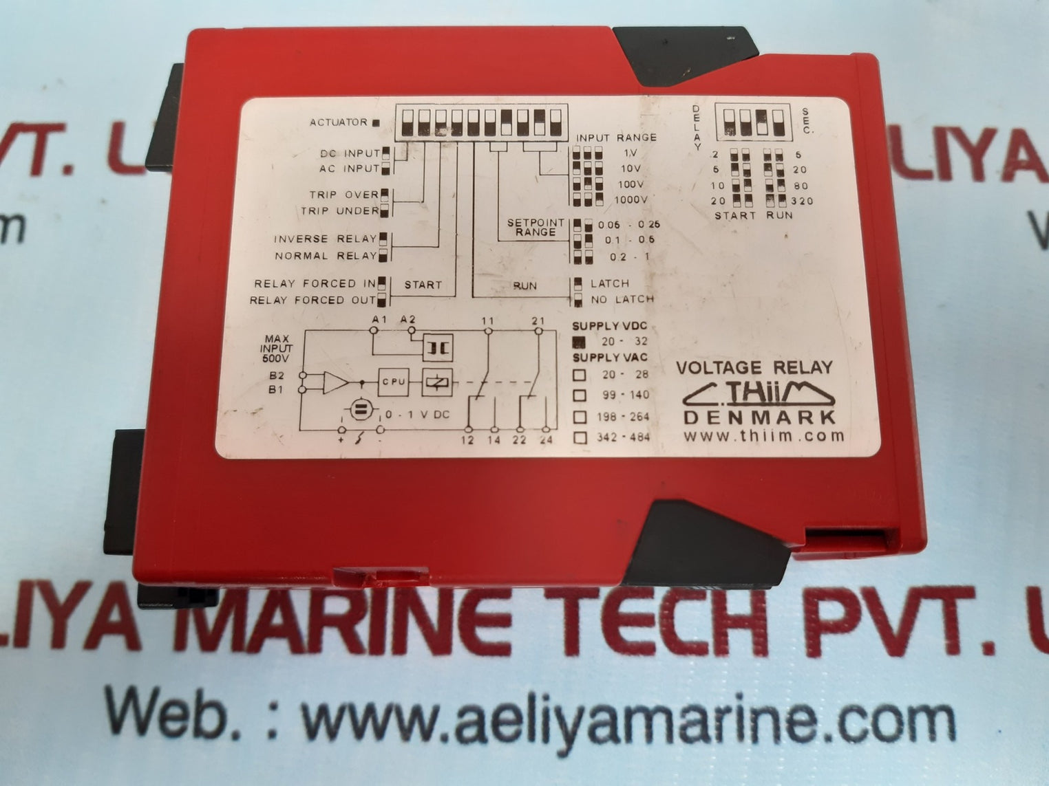 Thiim Umca E024 Da4C Multi Function Voltage Relay 0.2 To 1.0 Limit
