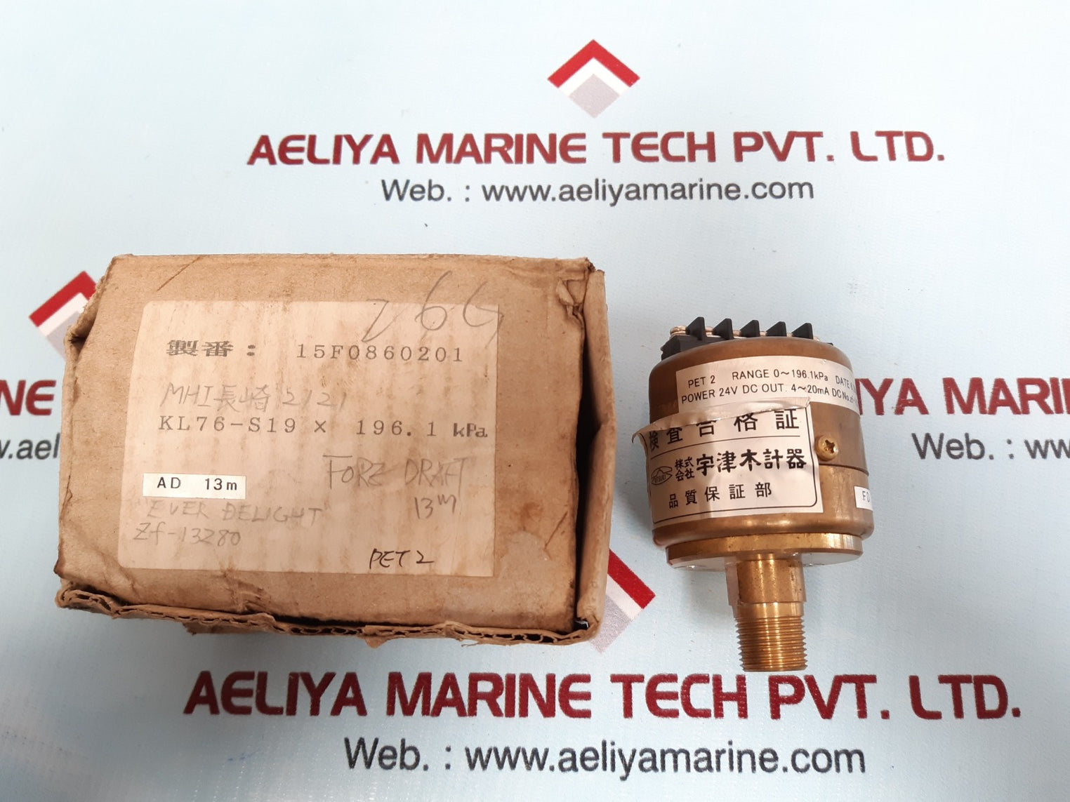 Zf-13278 Kl76-s19 X 196.1 Kpa 24V Dc Out 4~20Ma