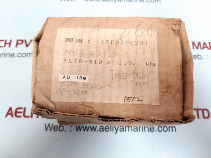 Zf-13278 Kl76-s19 X 196.1 Kpa 24V Dc Out 4~20Ma