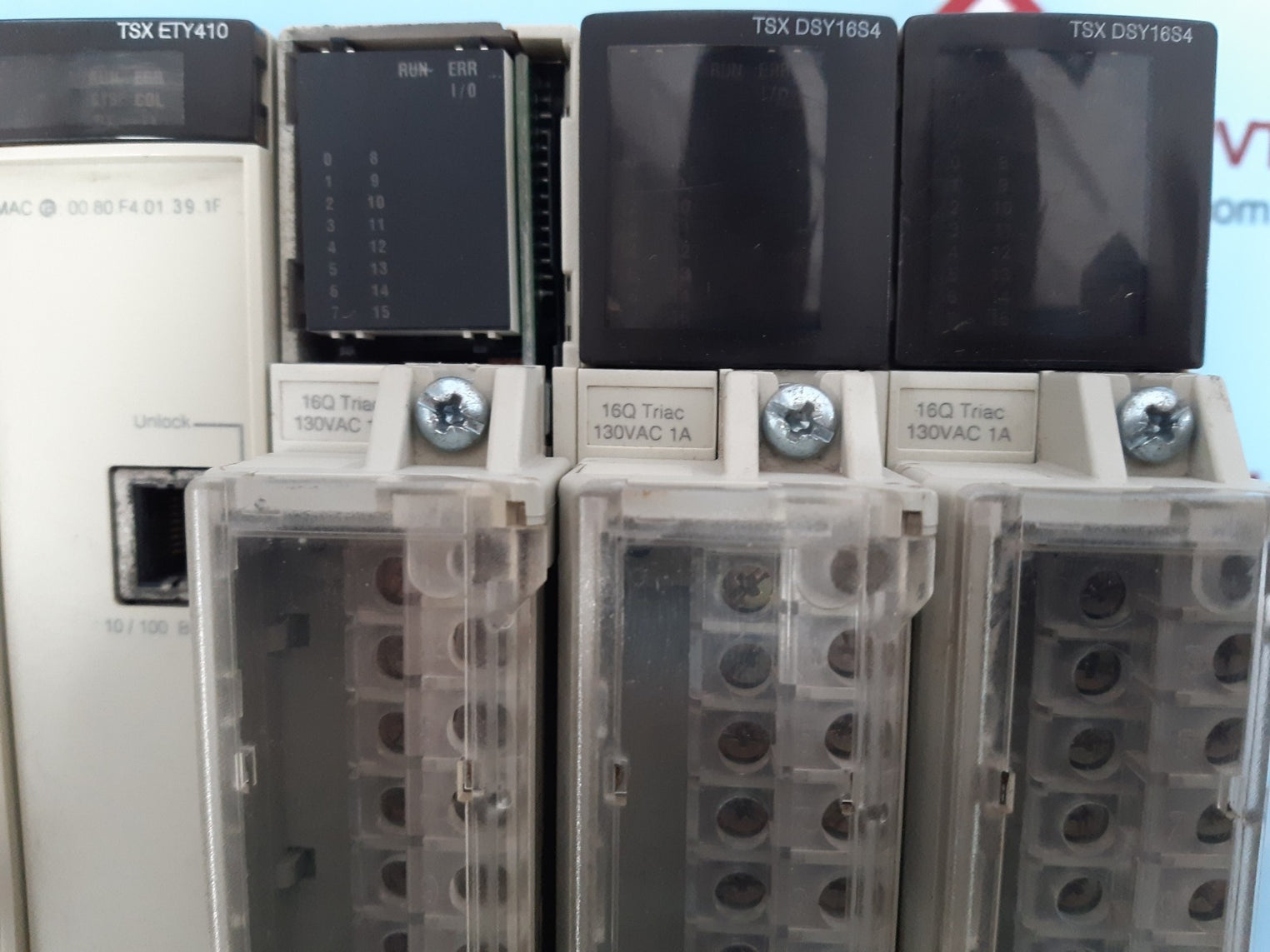 schneider electric tsx psy2600 tsx p57203 tsx asy800 tsx ety410 tsx dsy16s4 module rack 