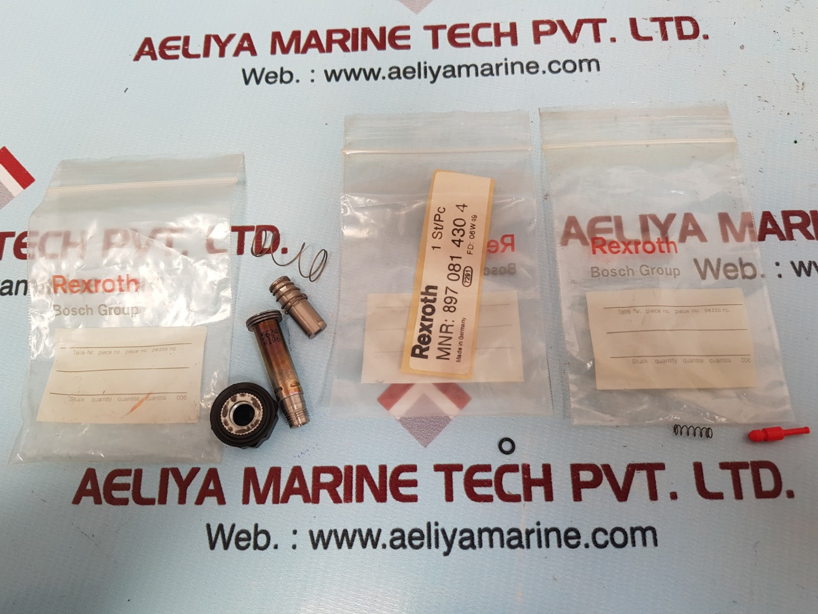 Rexroth 3420547022 Pneumatic Valve Coil Kit 24V Dc 4.8W