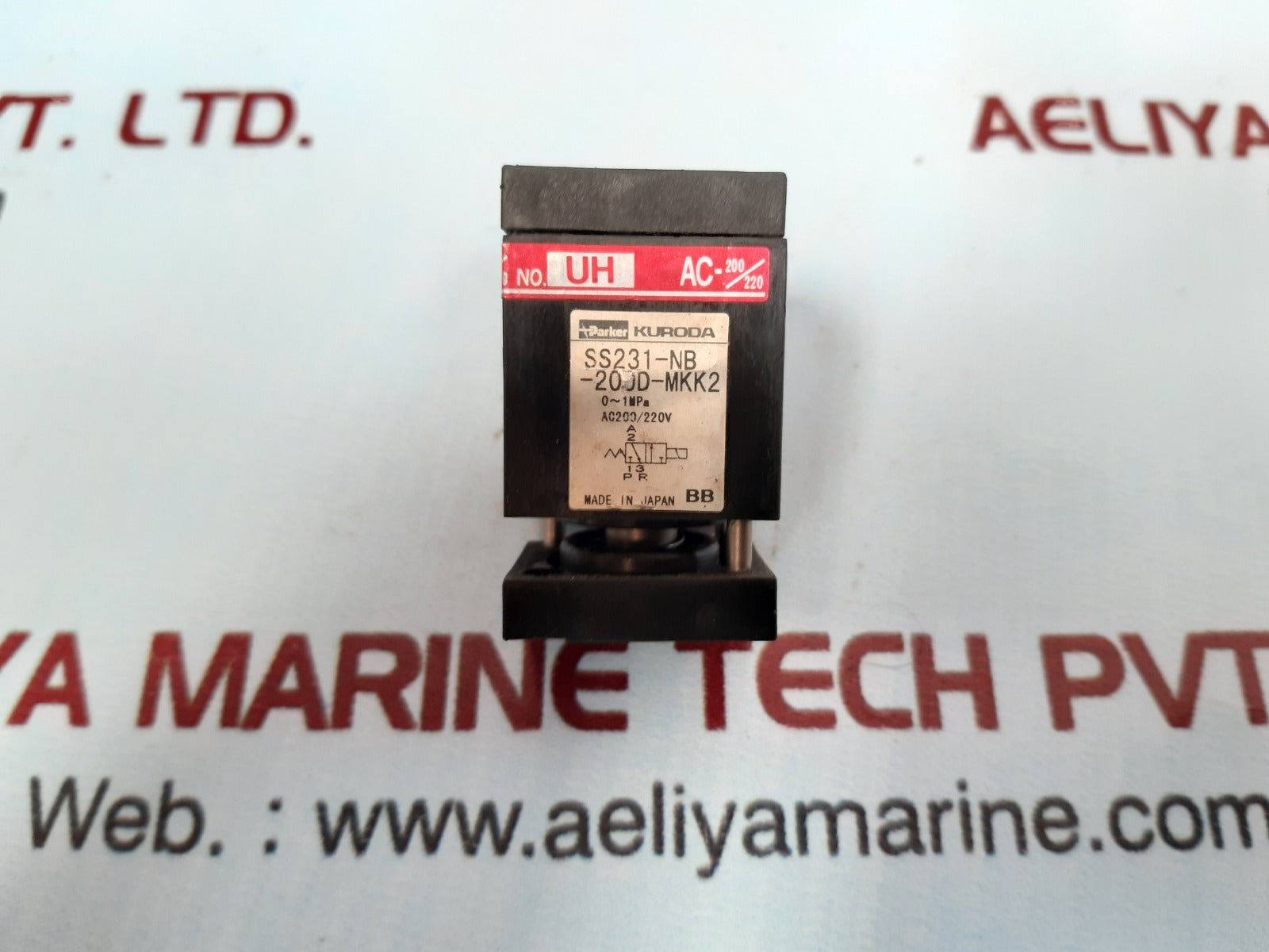 Parker Kuroda Ss231-nb-200D-mkk2 Solenoid Valves Ac200/220V