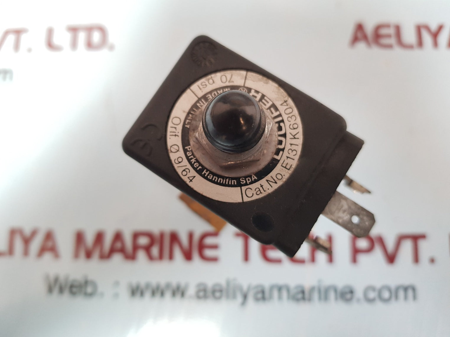 Parker E131K6304 Solenoid Valve 24V 60 Hz 13W