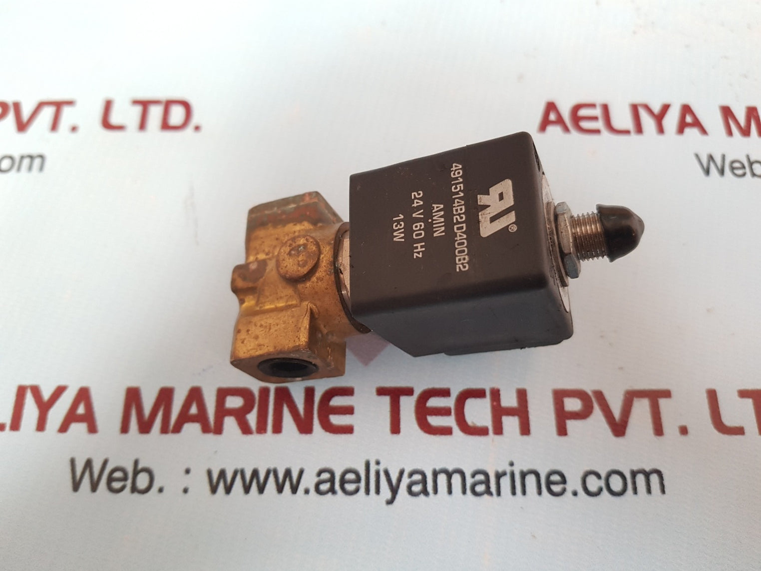 Parker E131K6304 Solenoid Valve 24V 60 Hz 13W