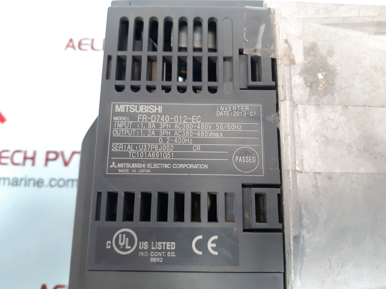 Mitsubishi Electric Fr-d740-012-ec Frequency Inverter