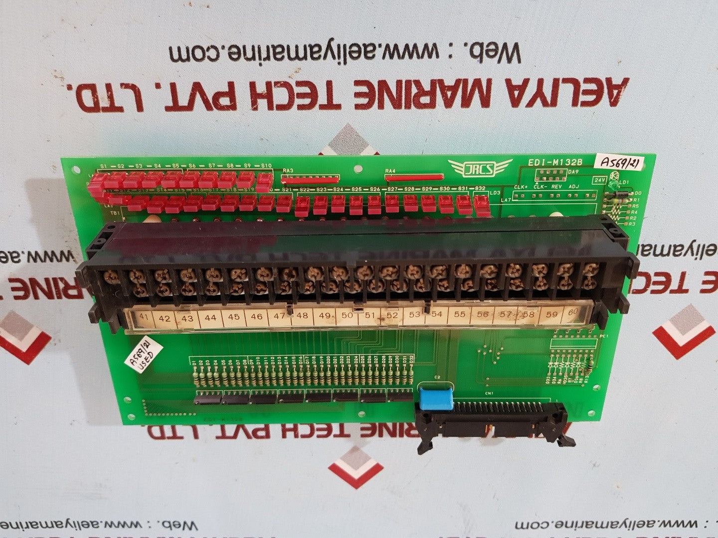 Jrcs edi-m132b terminal block interface pcb card