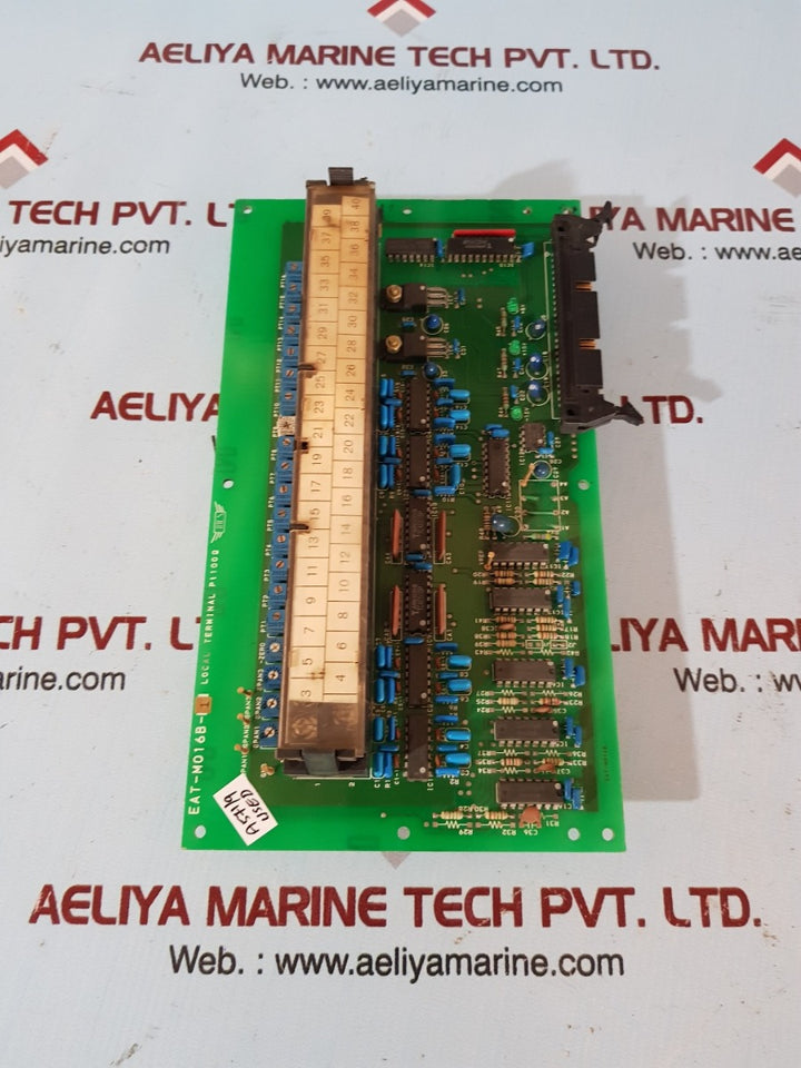 Jrcs eat-m016b-1 local terminal pt 100ohms pcb card