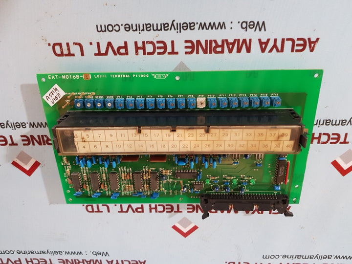 Jrcs eat-m016b-1 local terminal pt 100ohms pcb card