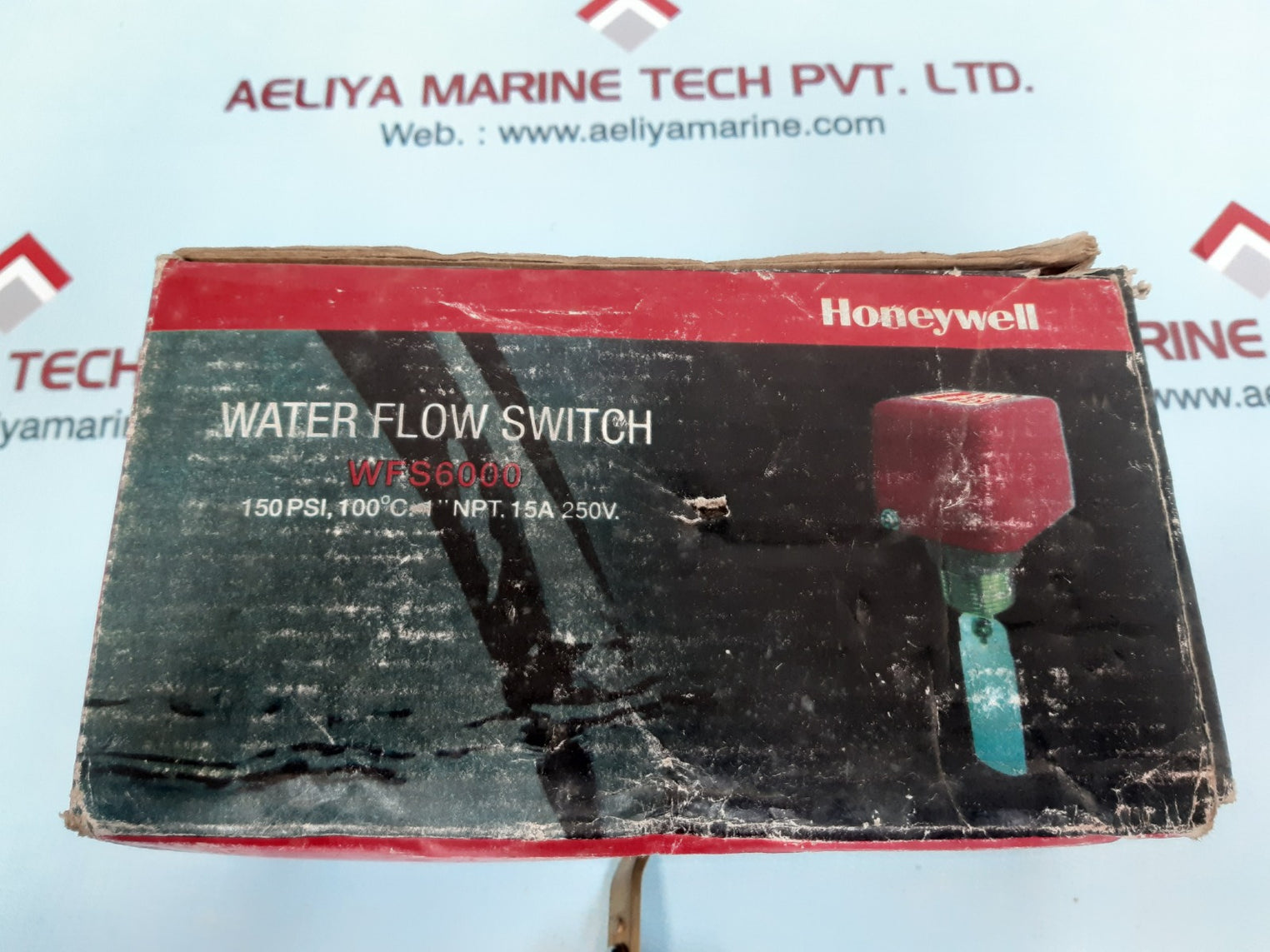 Honeywell Wfs6000 Liquid Water Flow Switch Control Sensor