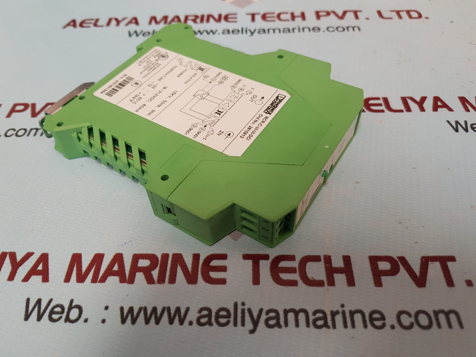 Phoenix contact mcr-c-ui-ui-dci isolation amplifier 2810913