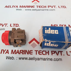 Idec 41-10650 izumi red momentary push button