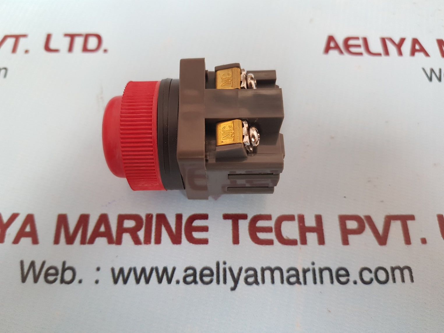 Idec 41-10650 izumi red momentary push button