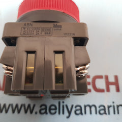 Idec 41-10650 izumi red momentary push button