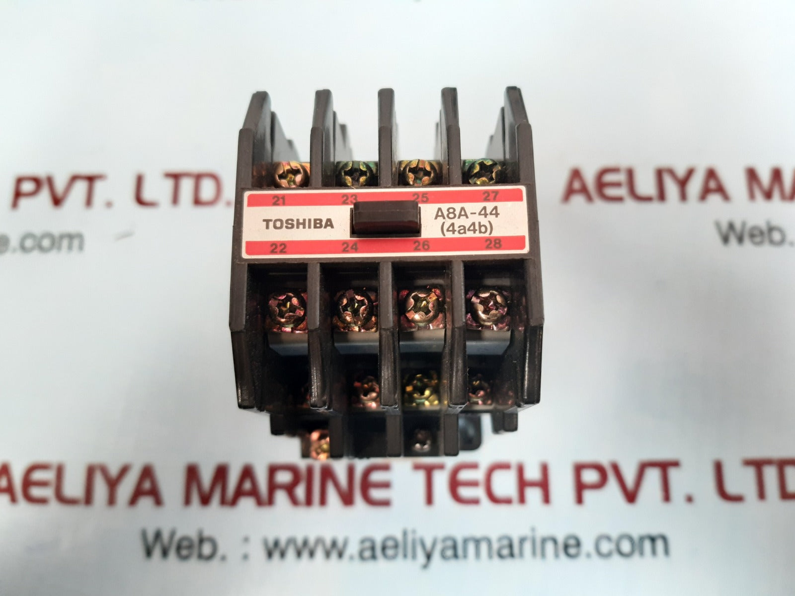 Toshiba A8A-44 (4A4B) Control Relay 220V-3A 440V-1A