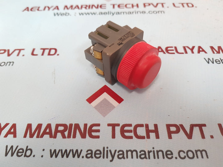 Idec 41-10650 izumi red momentary push button