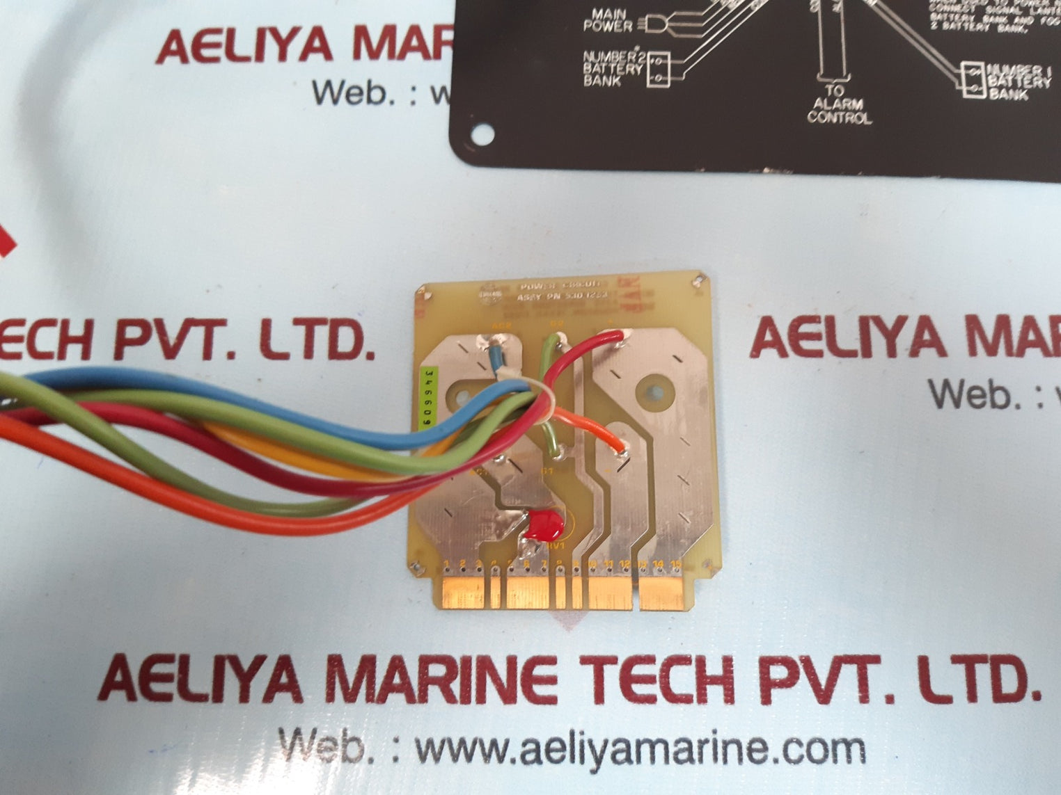 Tideland signal 349.1140 power circuit with tbc.10 battery charger