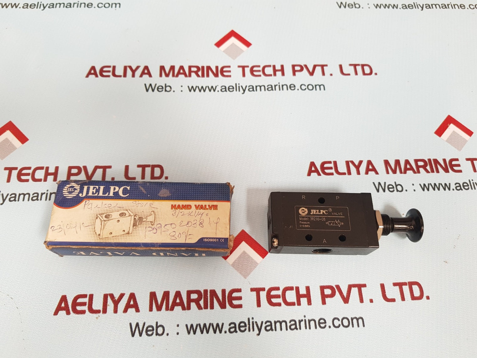 Jelpc 3R210-08 Hand Draw 3-way Valve