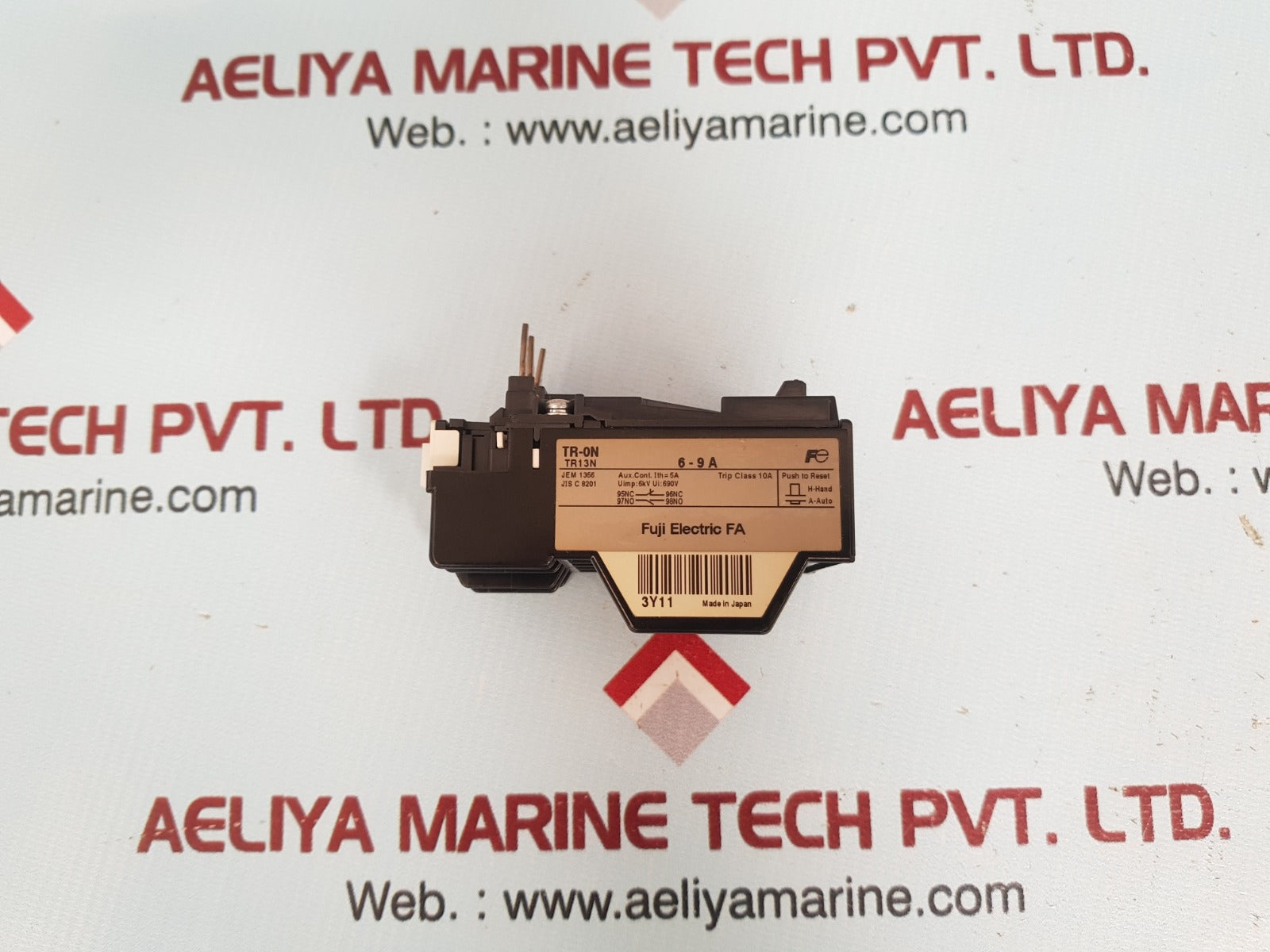 Fuji Electric Tr-on Thermal Overload Relay Tr13N 6-9 A 690V