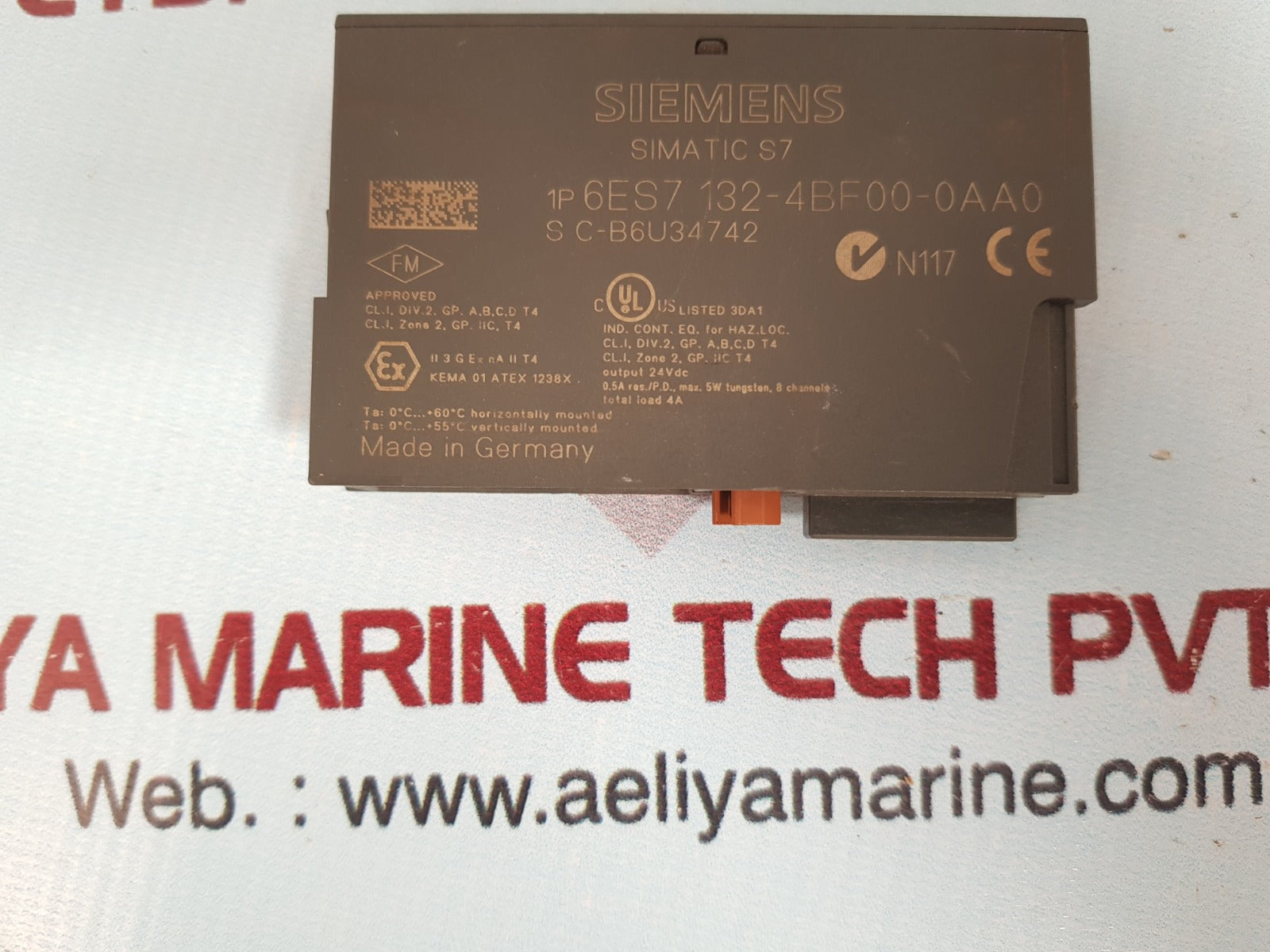 Siemens Simatic S7 1P 6Es7 132-4Bf00-0Aa0 Digital Output Module