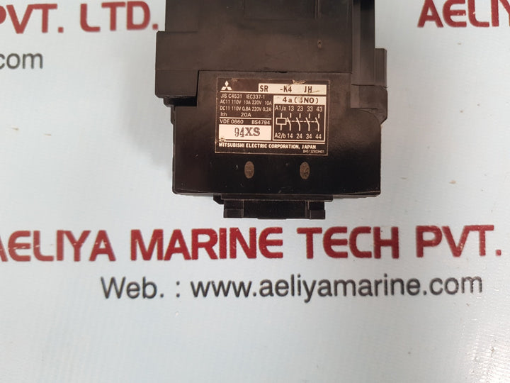 Mitsubishi Sr-k4 Jh Contactor Vde 0660 Bs 4794